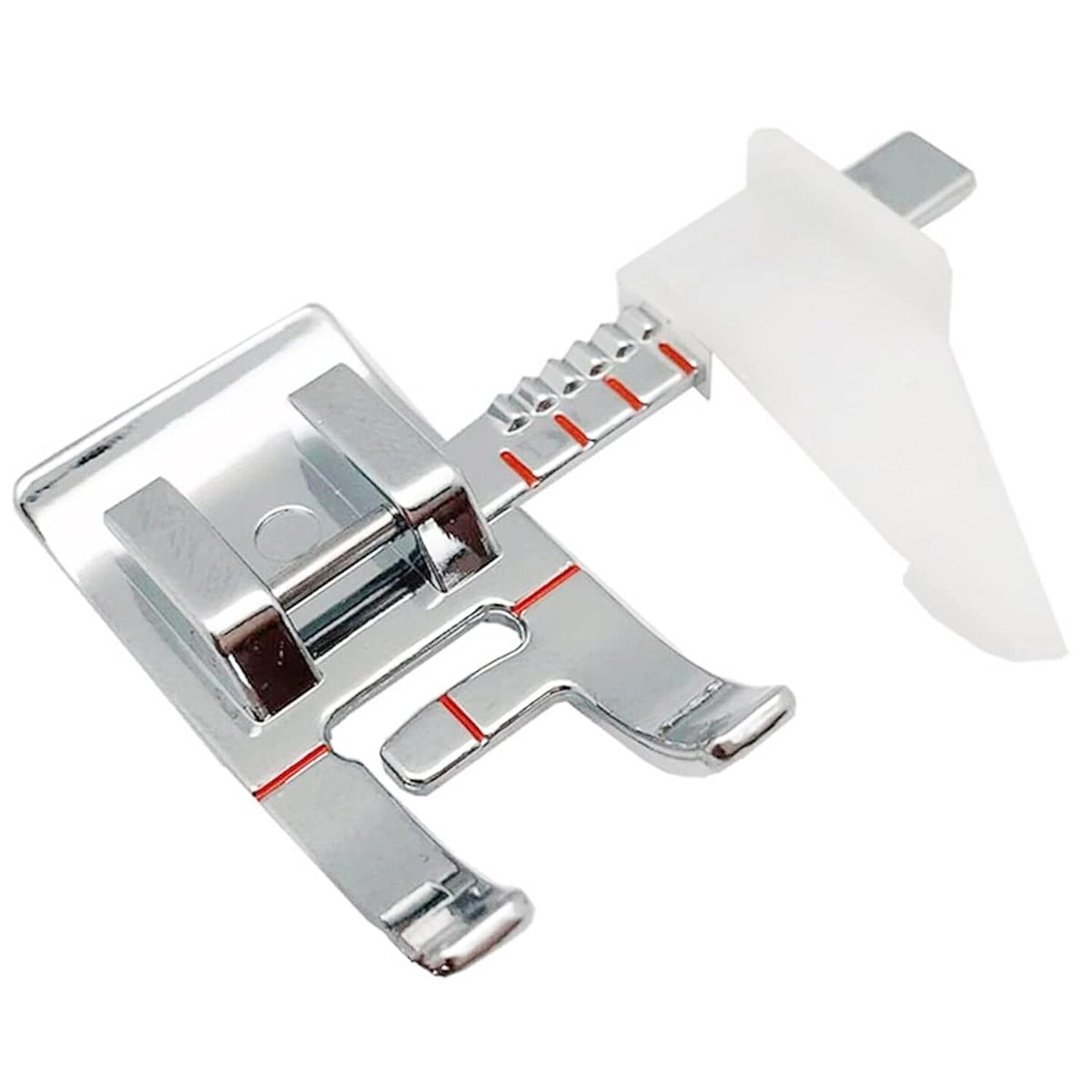 Adjustable Guide Sewing Machine Presser Foot Fits for Low Shank Domestic Sewing Machine. Snapping On Brother, Babylock, Singer, Janome, Juki, New Home.