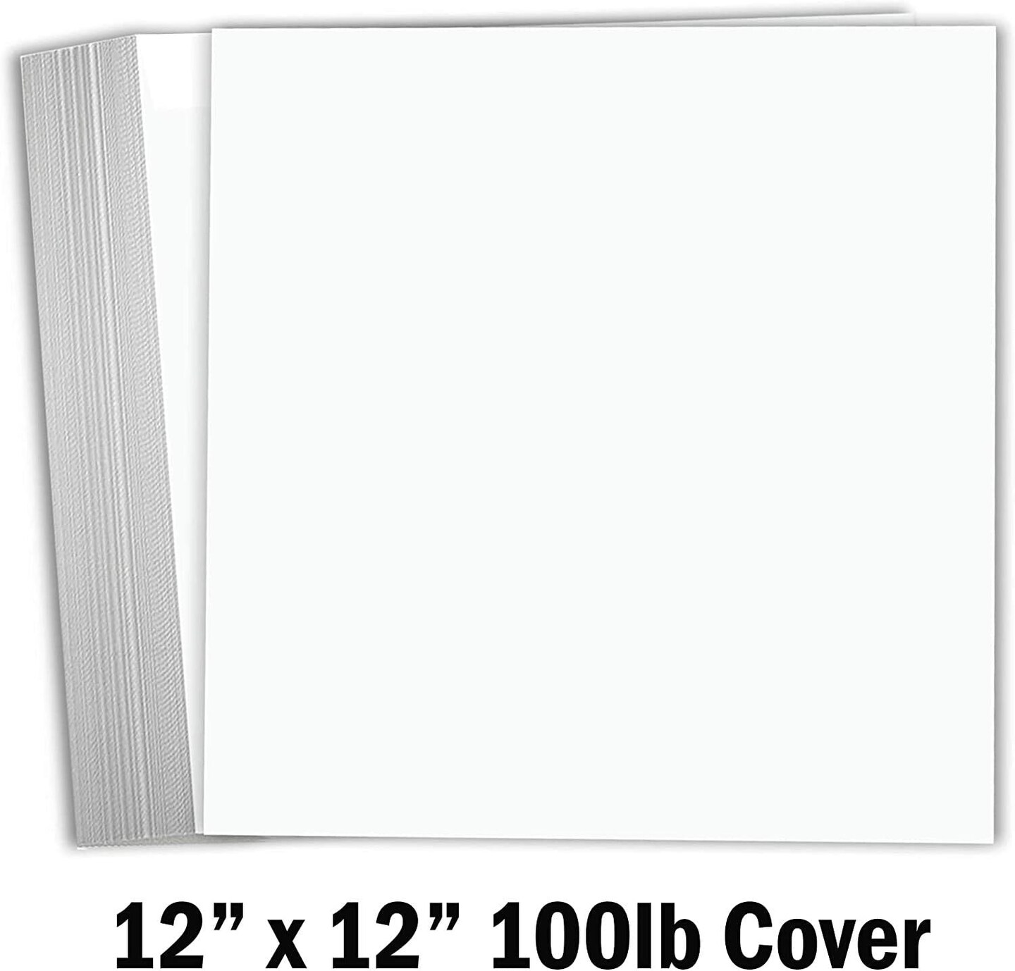 Cardstock Scrapbook Paper 12x12 Heavy Weight 100 lb Cover Card stock – 25 Pack