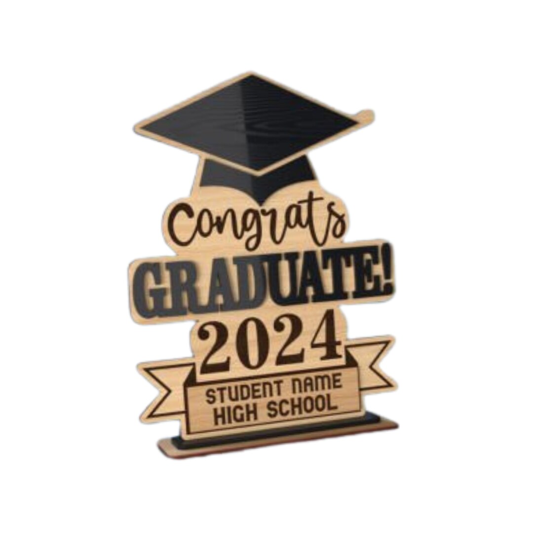 Graduation Tassel Holders Class of 2024 Custom Congrats Graduate Party