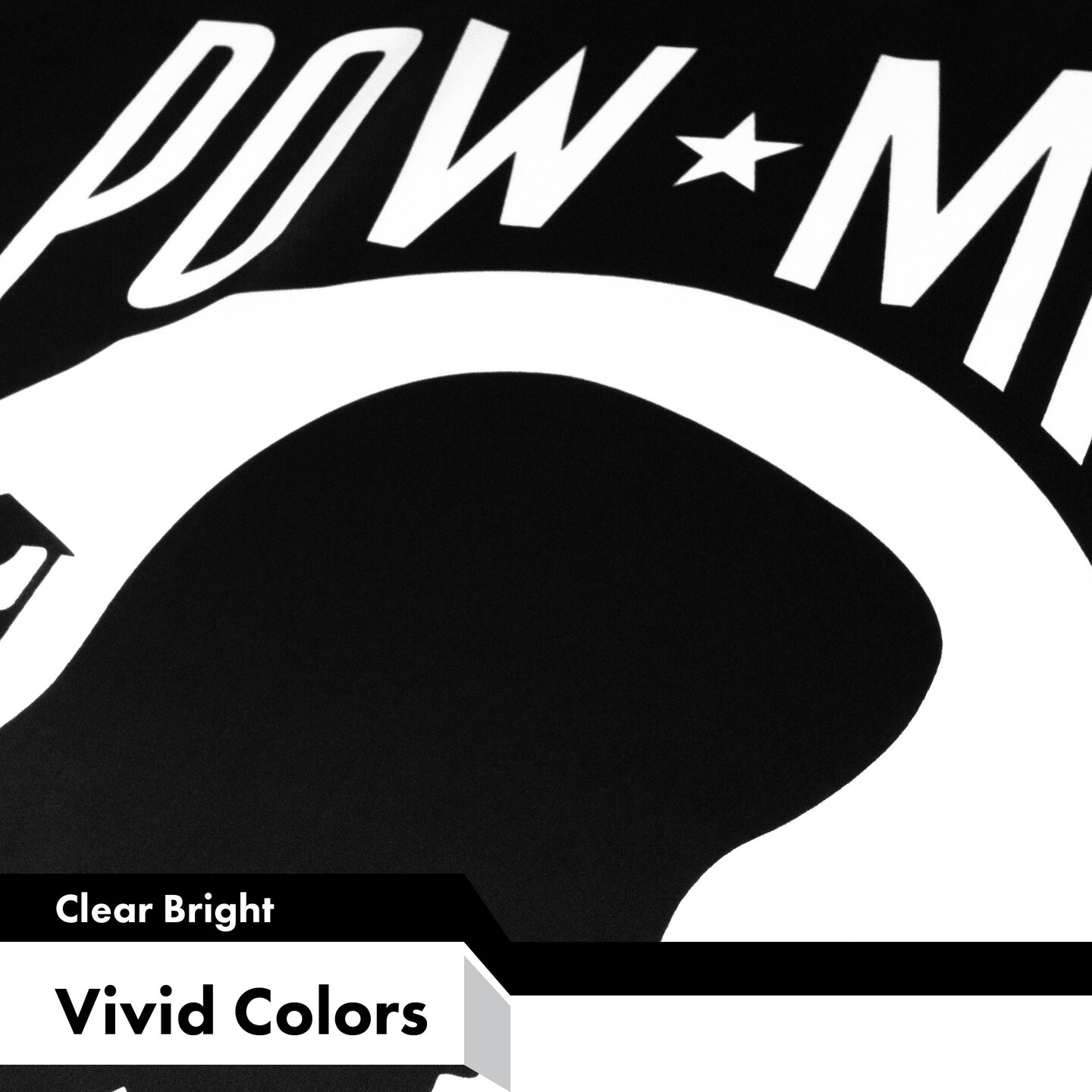 POW MIA Black Flag 3x5 Ft 3-Pack 150D Printed Polyester By G128