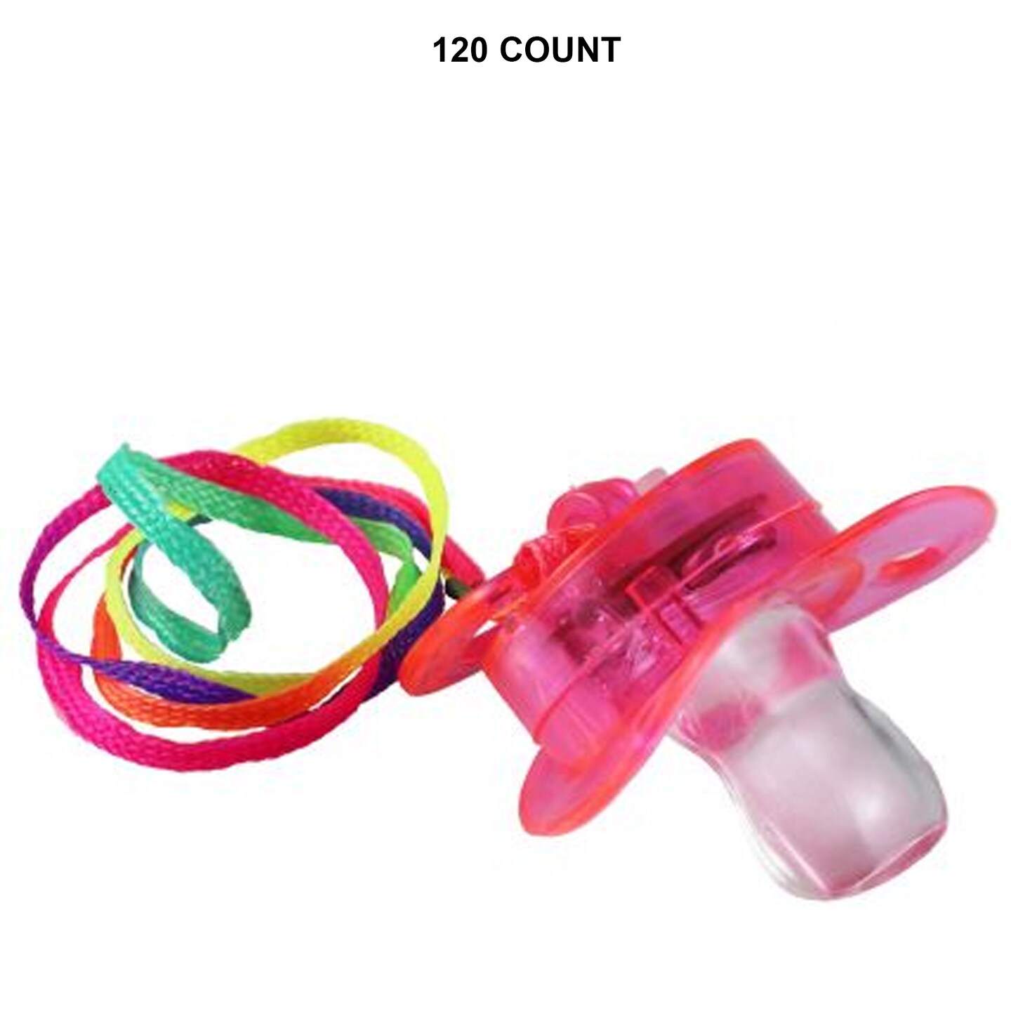 Flashing Pacifier Necklace without Clasp | MINA&#xAE;