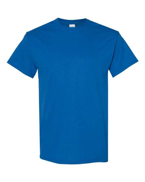 12 Pack: Heavy Cotton Crew Neck Short Sleeve T-Shirt