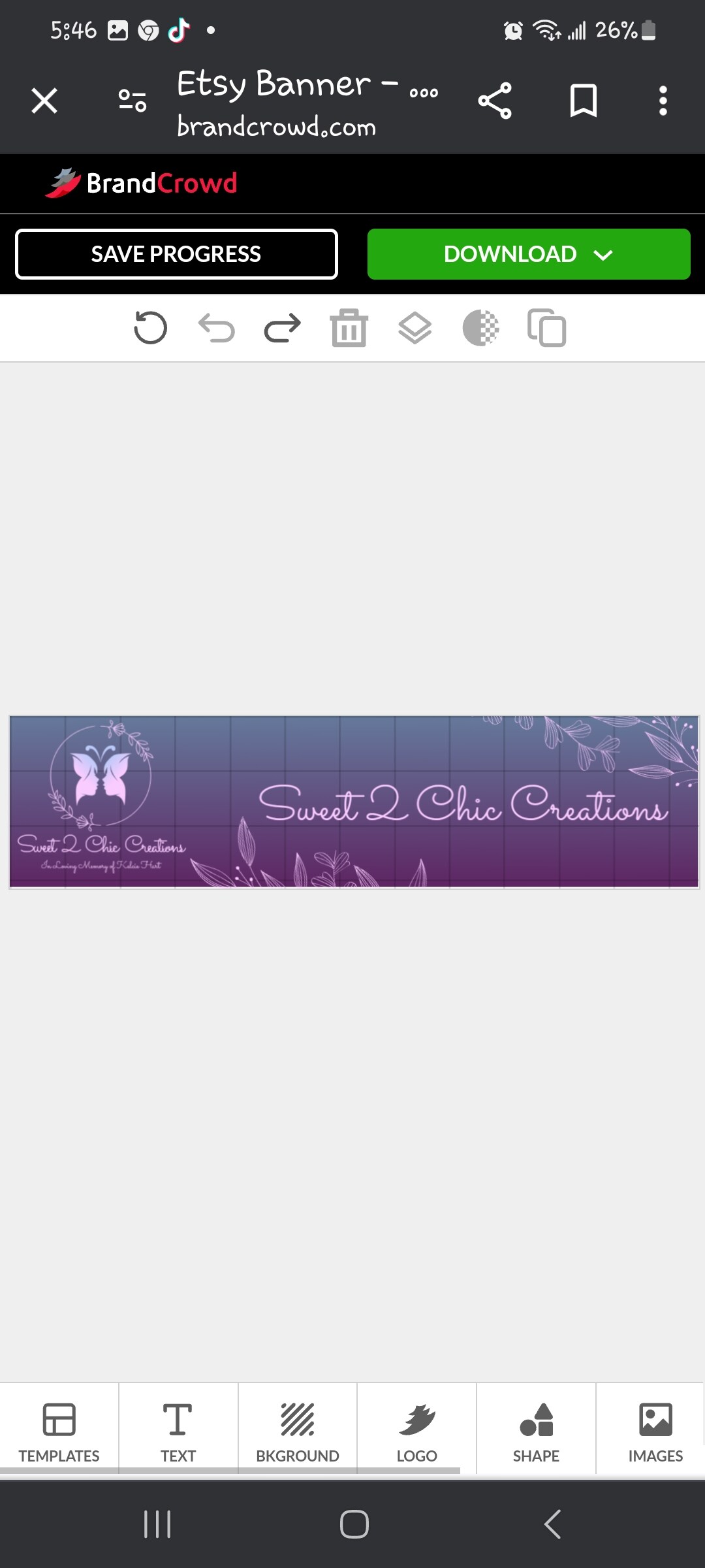 storefront banner