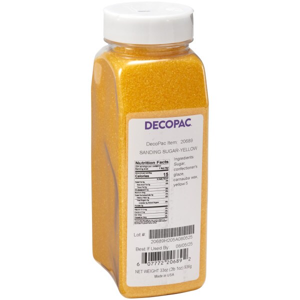 Yellow Sanding Sugar