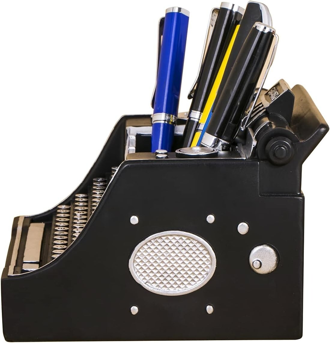 Retro Typewriter Pen Holder