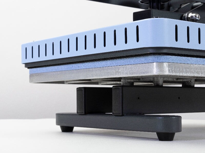 15&#x22; x 15&#x22; Flat Press - Blue