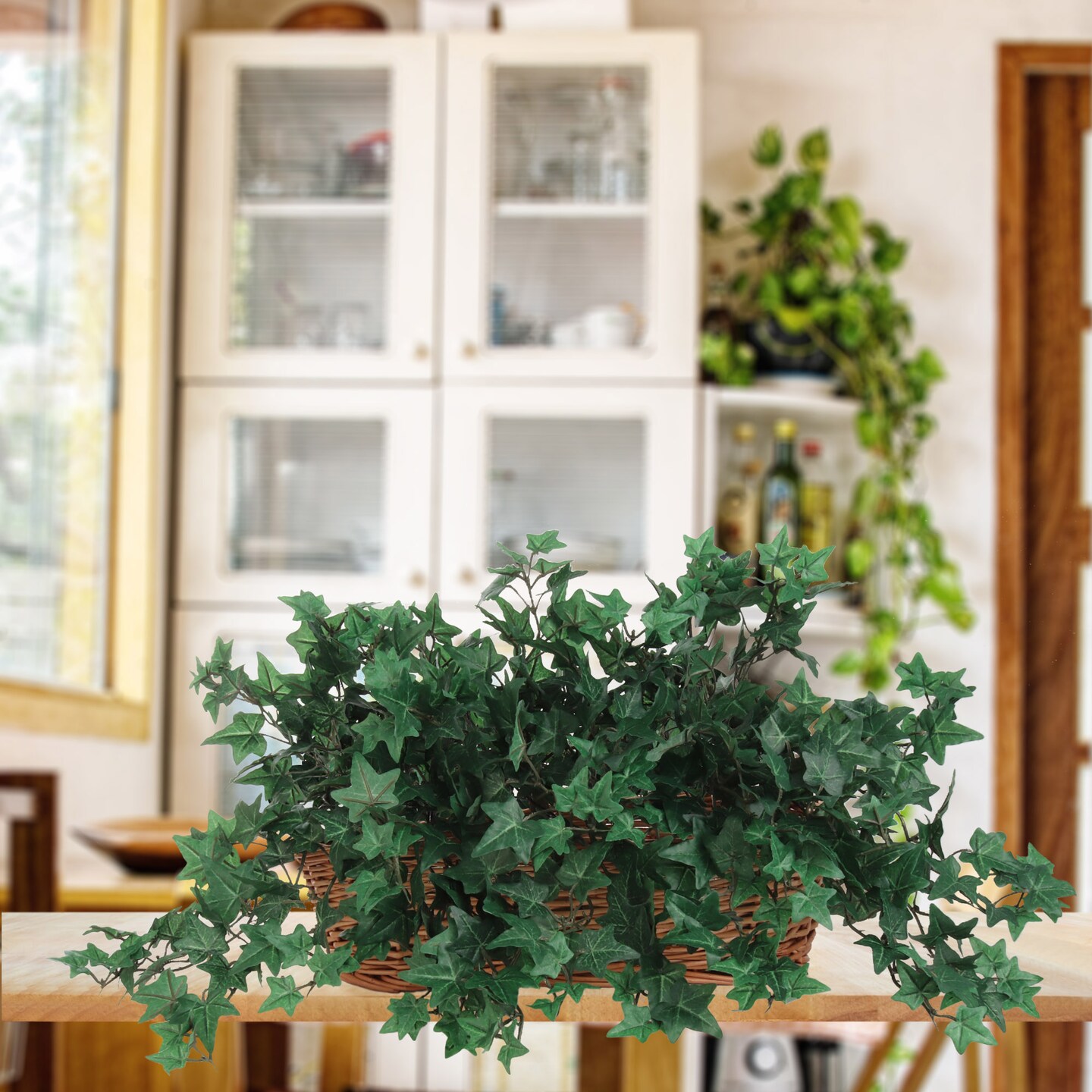 12-Pack: 13&#x22; Mini English Ivy Bush with 176 Silk Leaves, Floral Home by Artificial Flowers