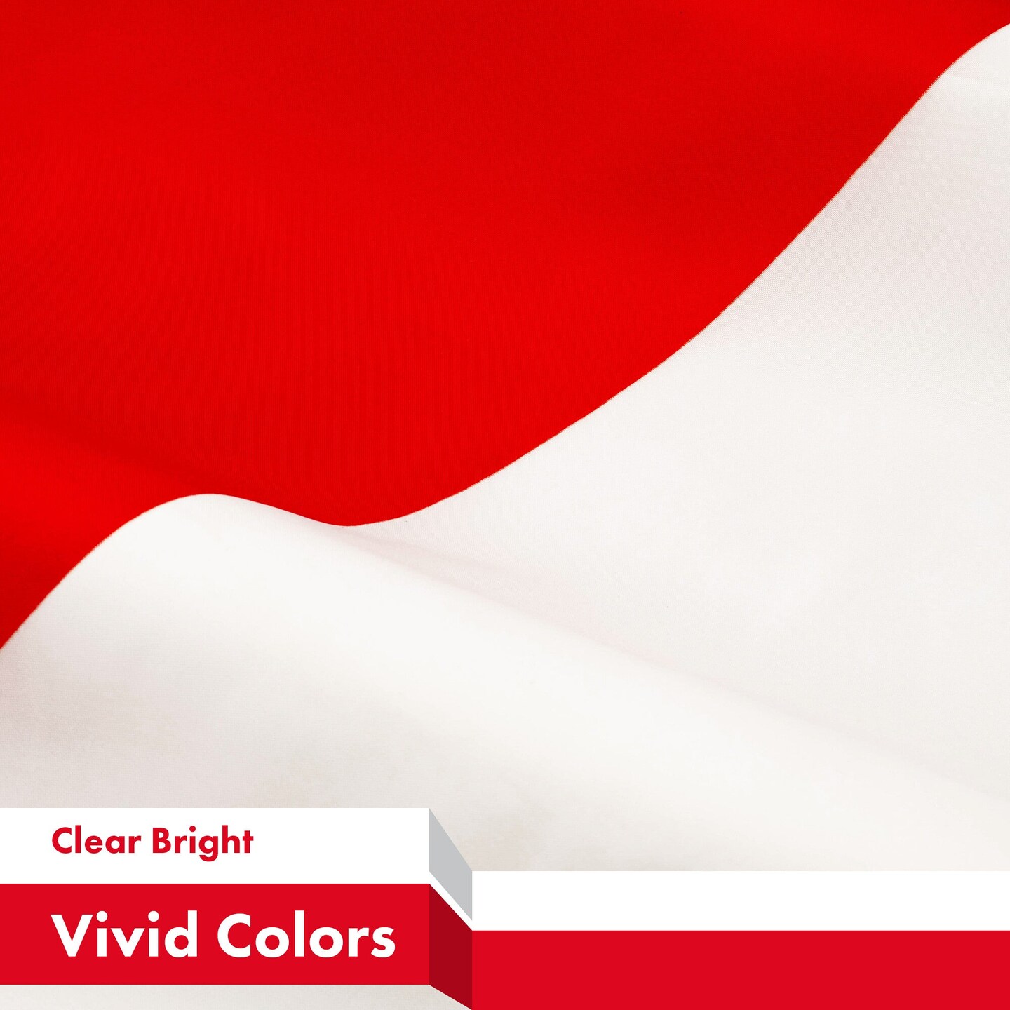 G128 5 Pack: Monaco Mon&#xE9;gasque Flag | 3x5 Ft | LiteWeave Pro Series Printed 150D Polyester | Country Flag, Indoor/Outdoor, Vibrant Colors, Brass Grommets