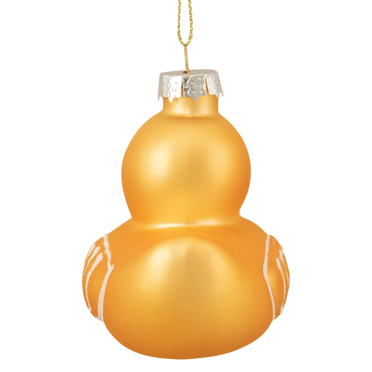 Northlight 3&#x22; Yellow Rubber Duck Glass Christmas Ornament