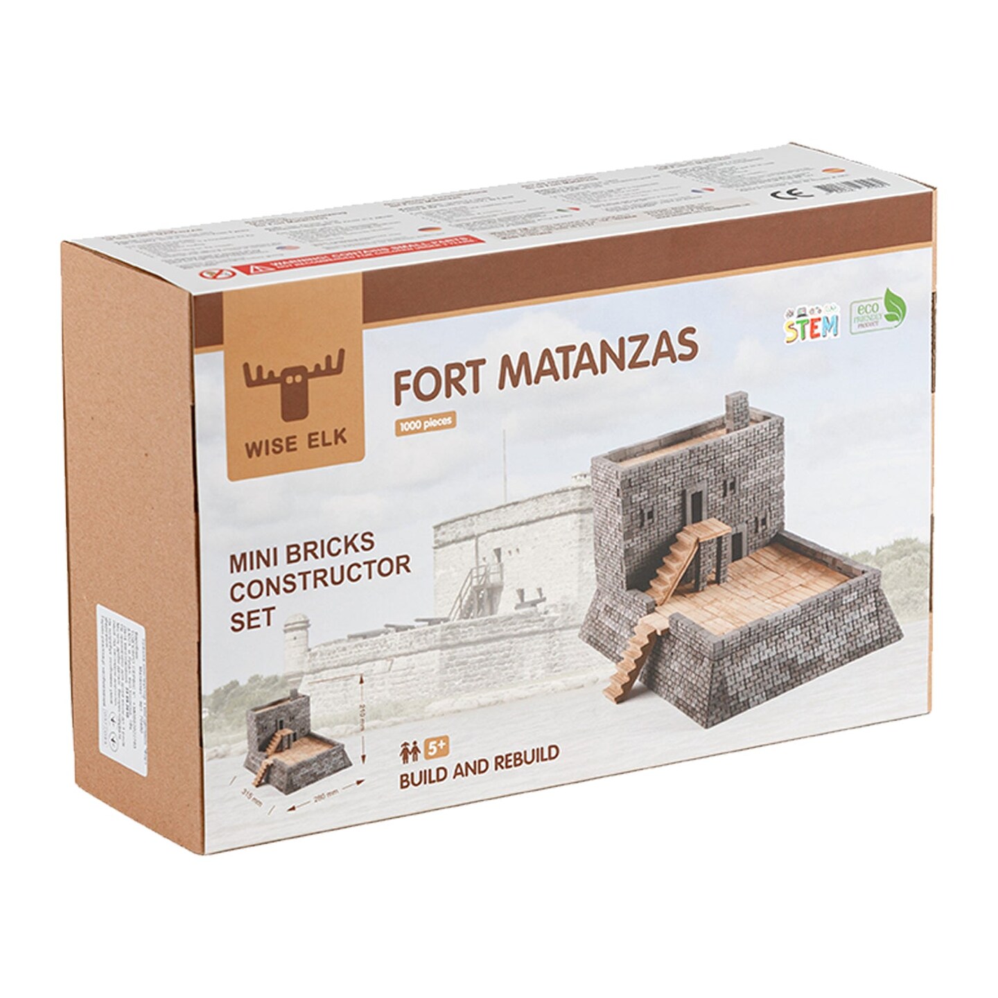Mini Bricks Construction Set - Fort Matanzas
