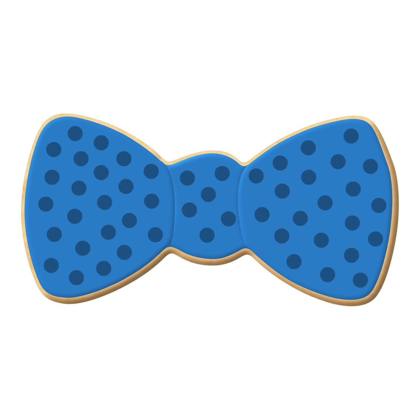 Bow Tie Cookie Cutter 4 in B1575, CookieCutter.com, Tin Plated Steel, Handmade in the USA