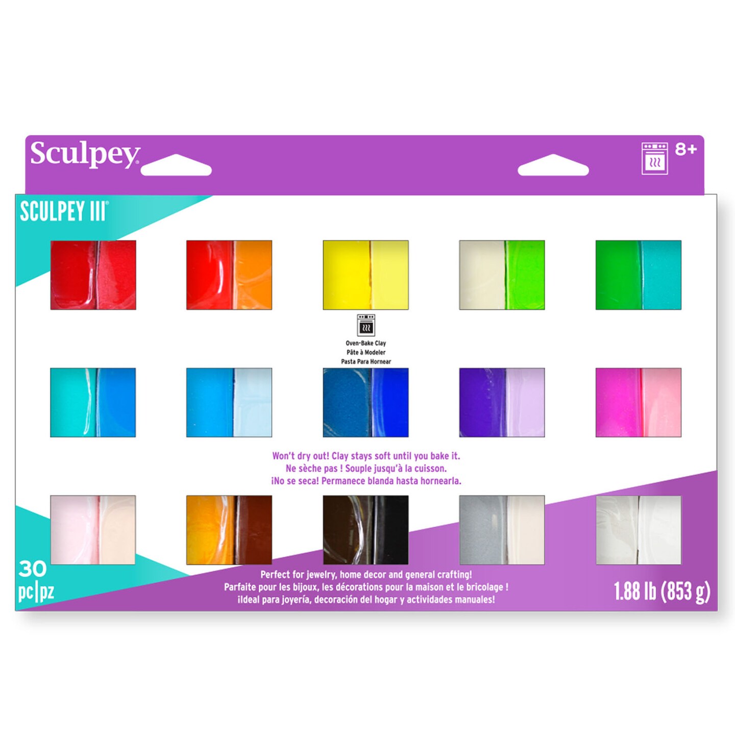 Sculpey III Set, 30Colors, 1 oz. Michaels