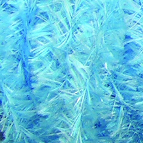 The Ribbon People Sky Blue Fuzzy Boa Party Garland 0.75" x 55 Yards