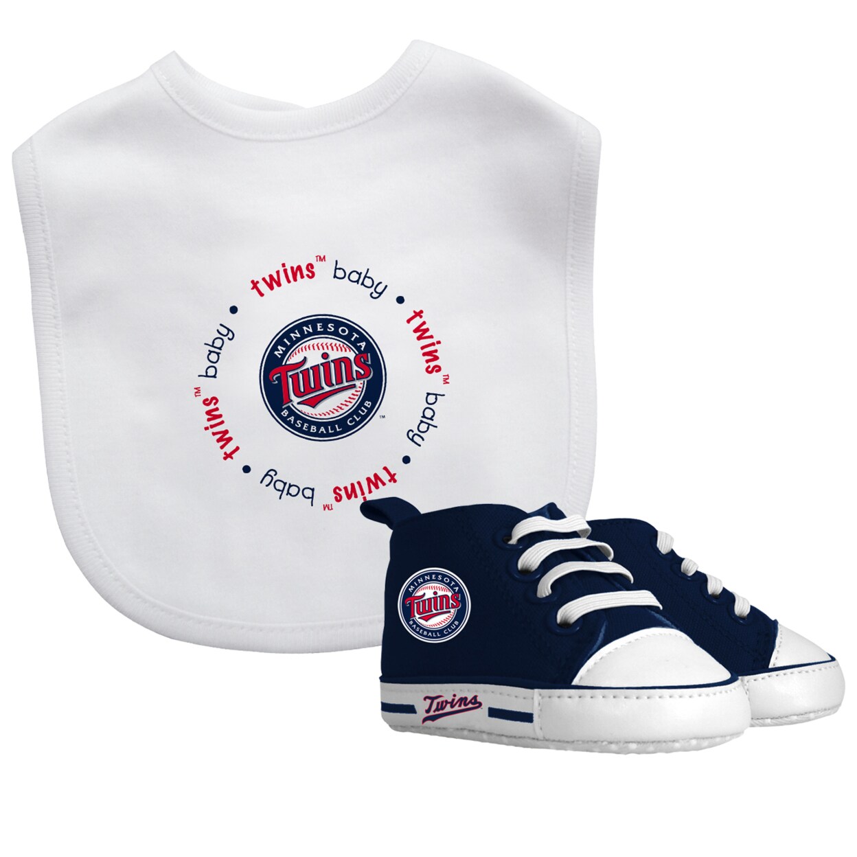 MasterPieces Baby Fanatic 2 Piece Bid and Shoes - MLB Minnesota