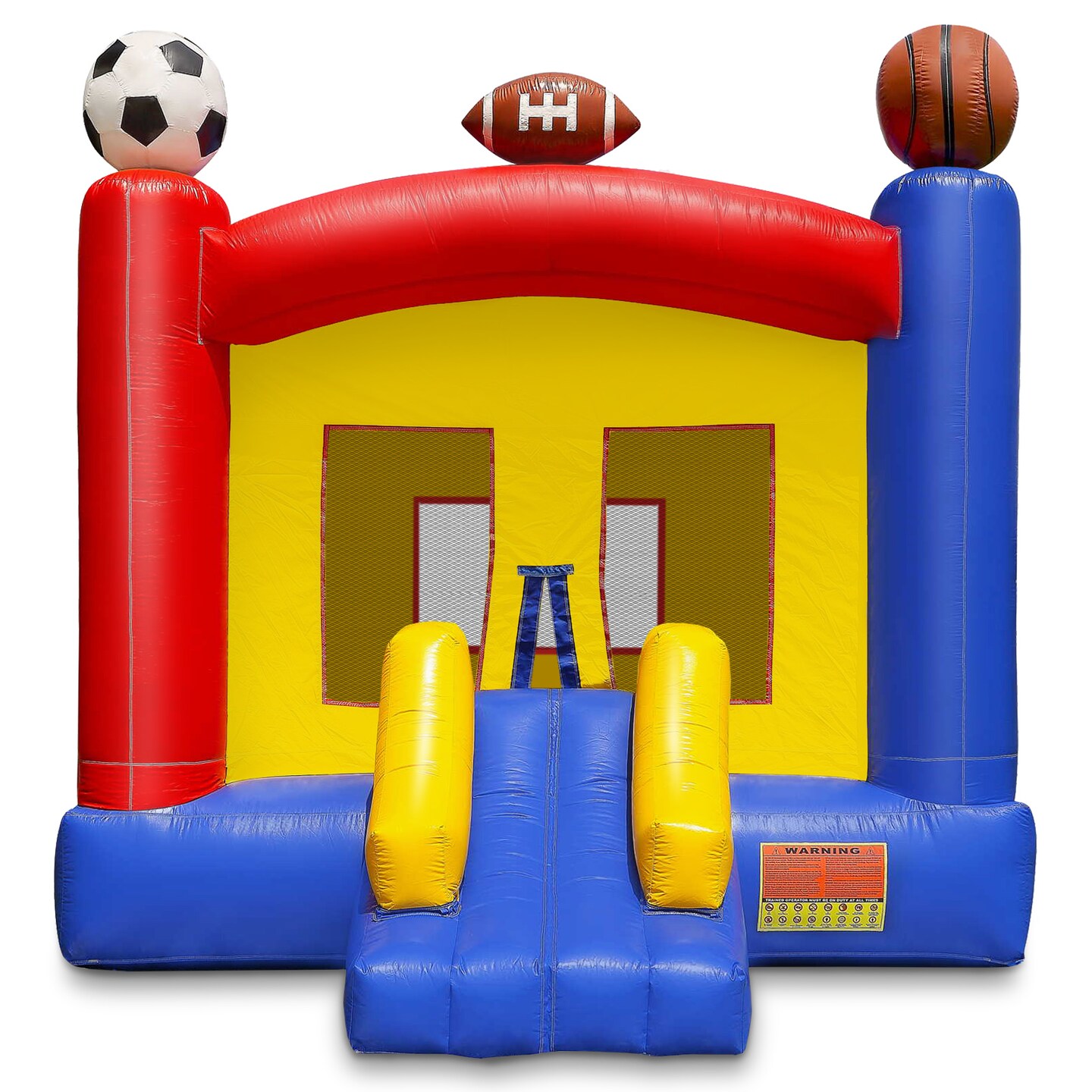 Cloud 9 Commercial Grade Sports Bounce House with Blower - 100% PVC 17' x 13' Inflatable Bouncer