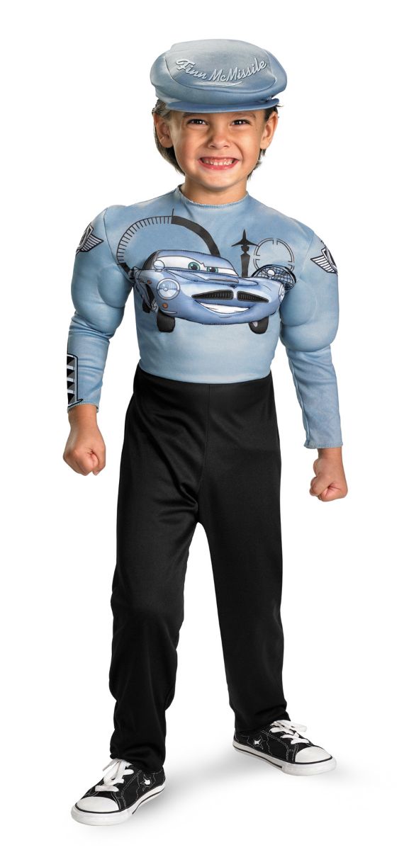 The Costume Center Blue and Black Cars 2 Finn McMissile Boy Child Halloween Costume - Small