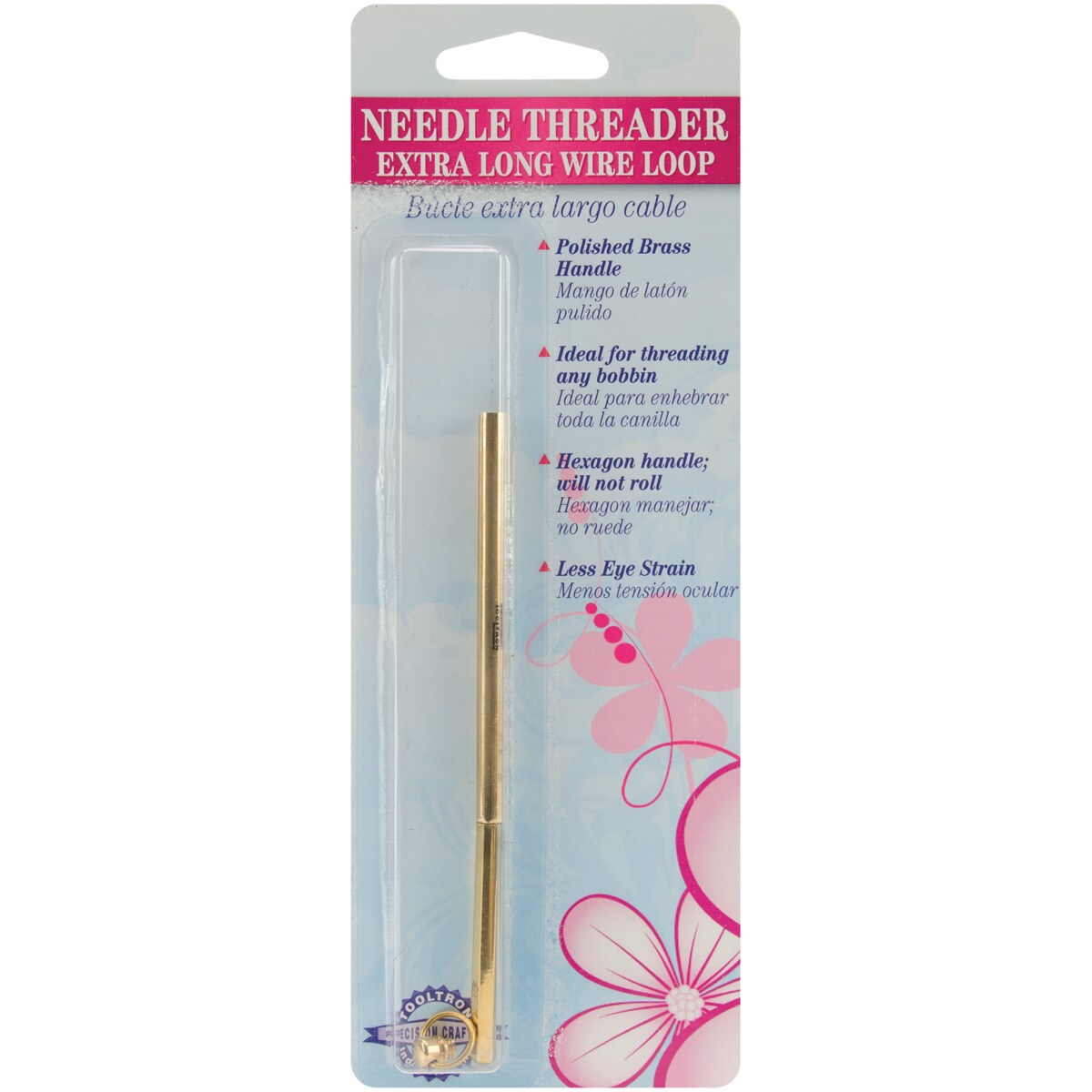 Brass Needle Threader