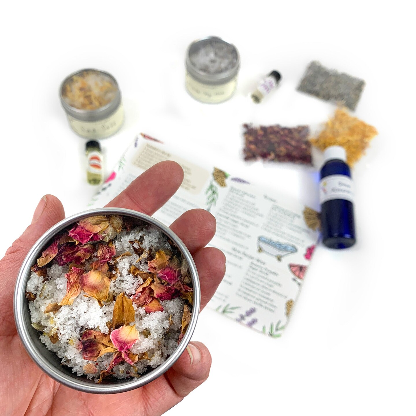 Sugar &#x26; Salt Exfoliating Scrub DIY Kit