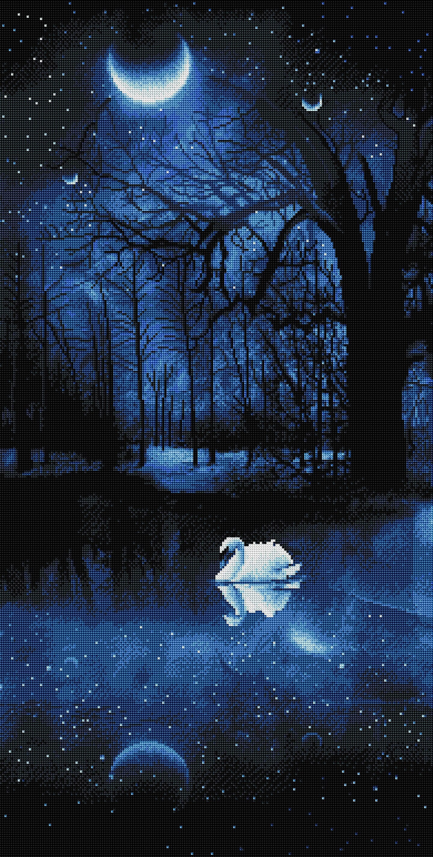 ダイヤモンドアートクラブ Swan Lake 426858071952032.jpeg
