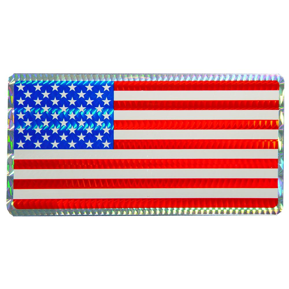 American Flag Sticker 3&#x22;X6&#x22;