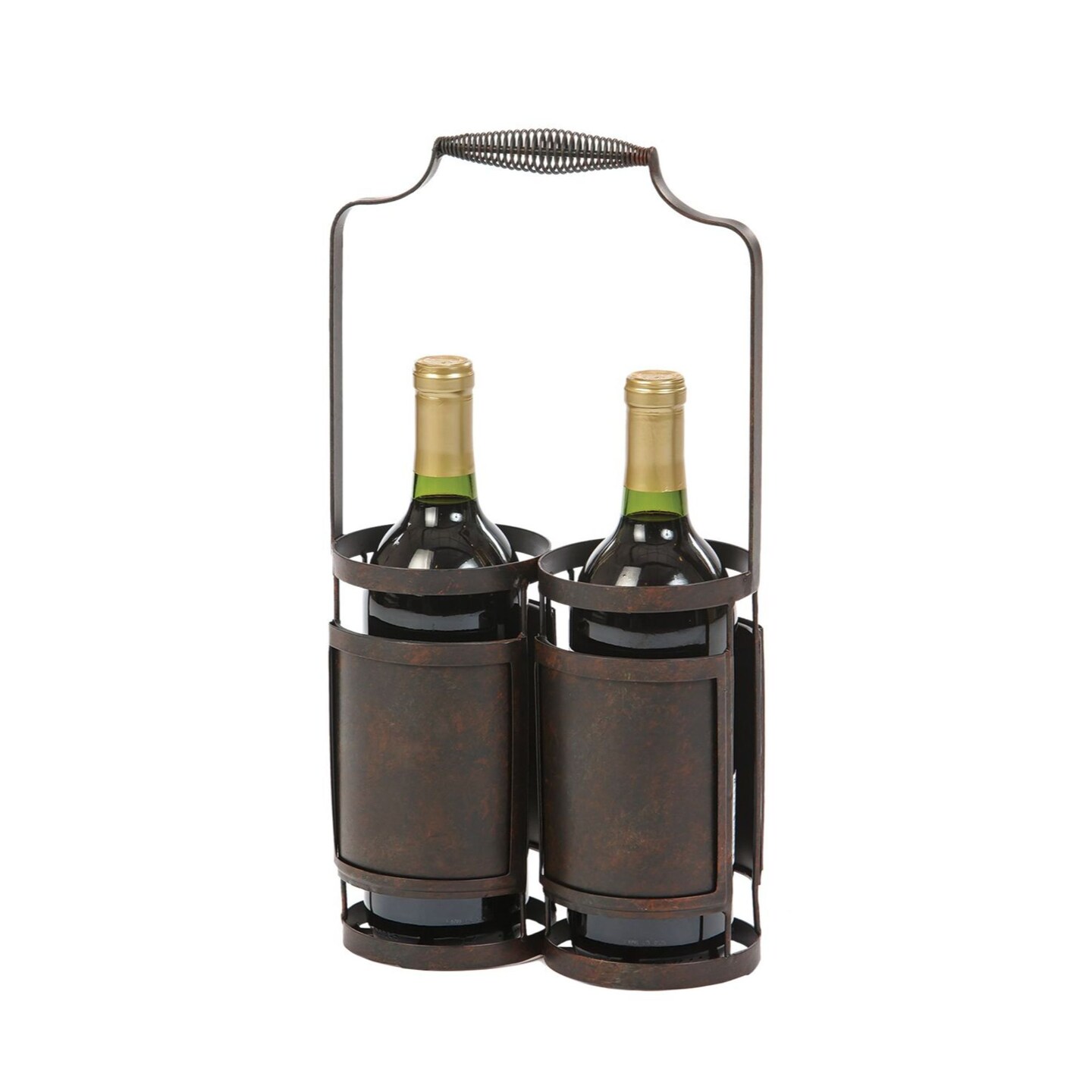 Picnic Plus 15.5&#x22; Black Double Bottle Holder