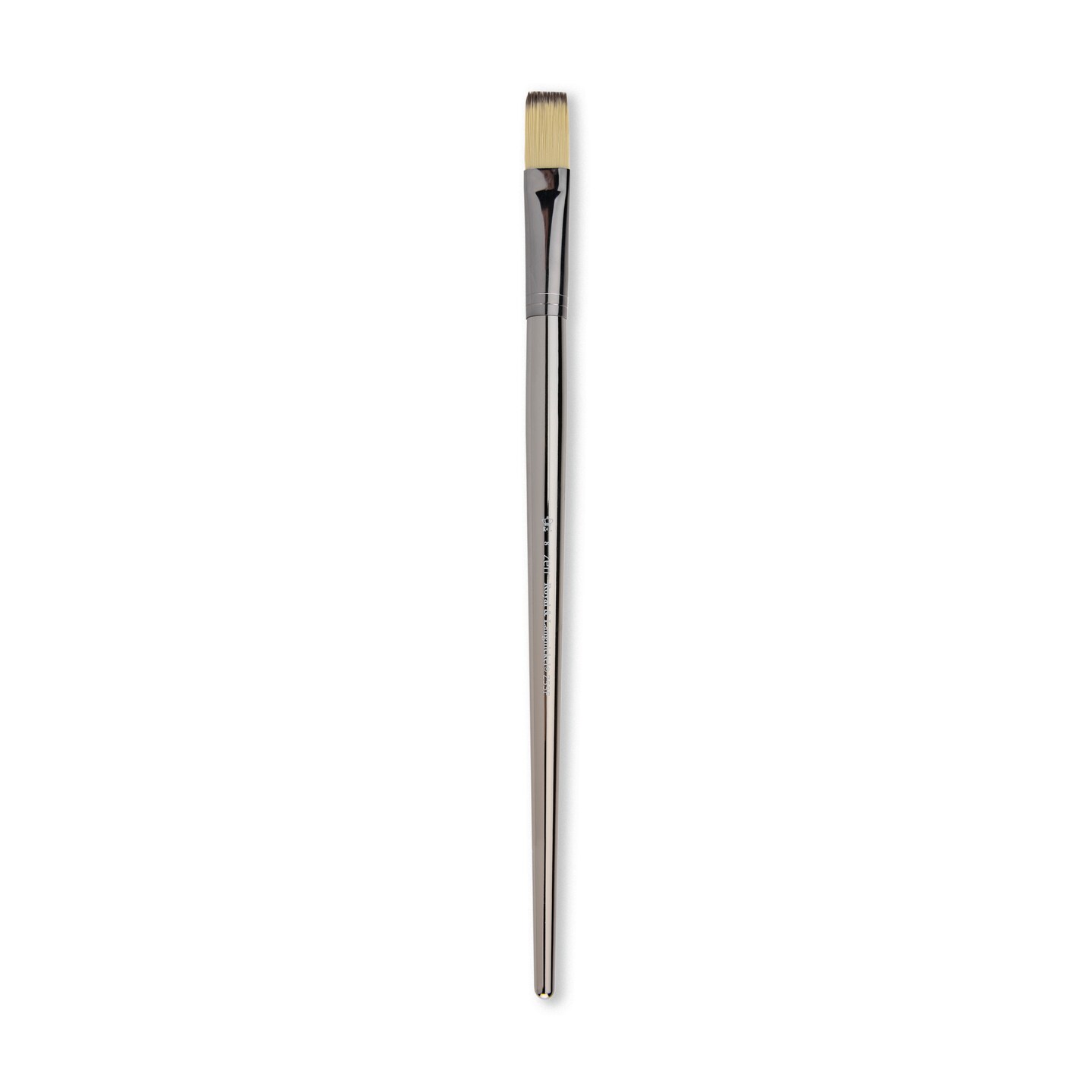 Royal Brush Zen Series 53 Synthetic Oil &#x26; Acrylic Long Handle Brush, Flat, 8