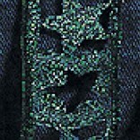 The Ribbon People Blue Water and Forest Green French Wired Craft Ribbon 1" x 22 Yards