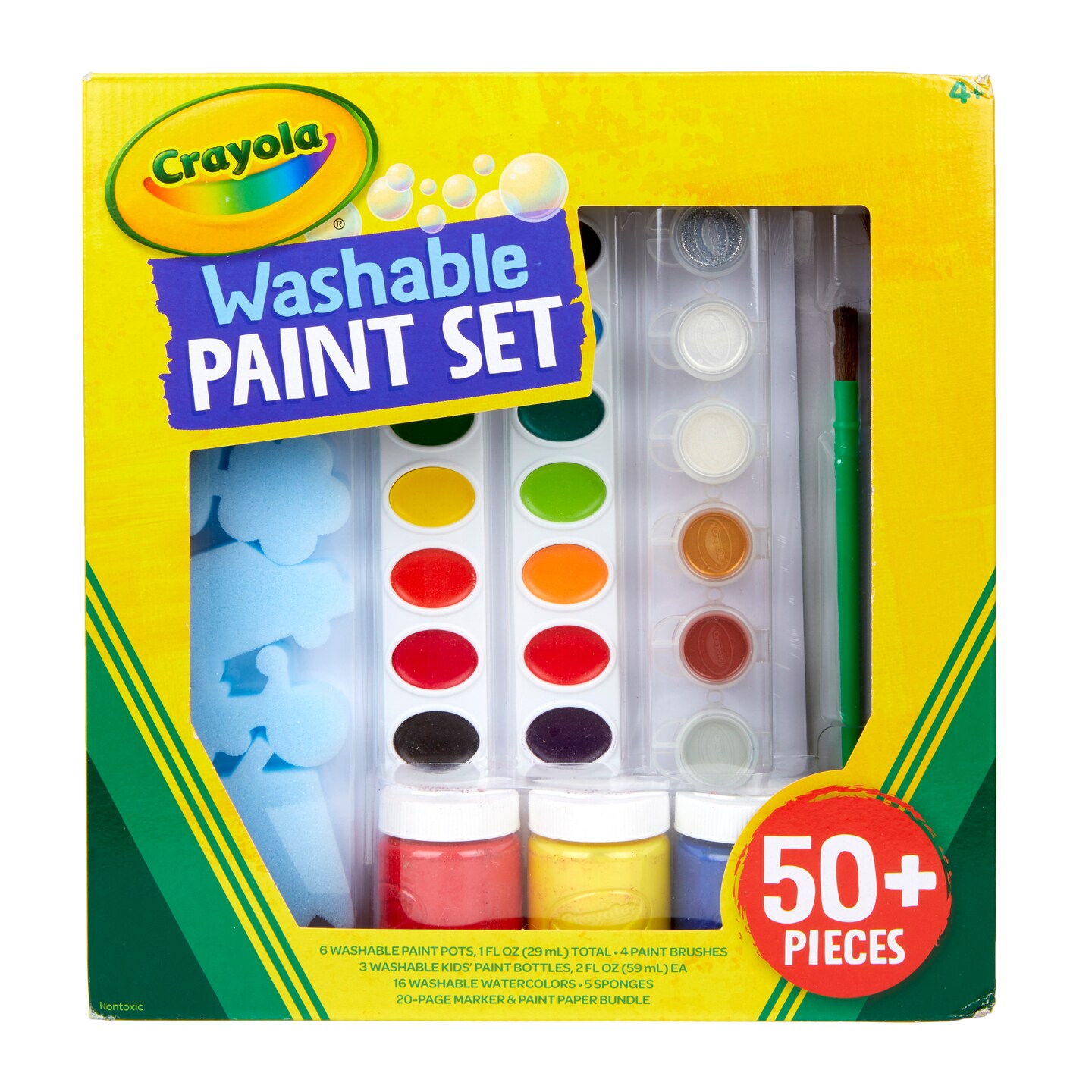 Crayola Washable Kids' Paint Set of 6