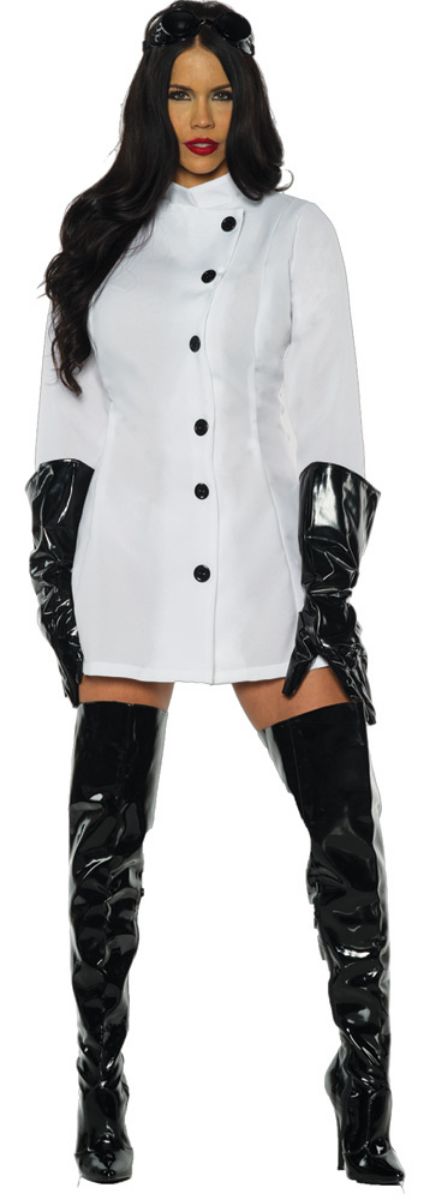The Costume Center White and Black Weird Science Women Adult Halloween Costume - XS