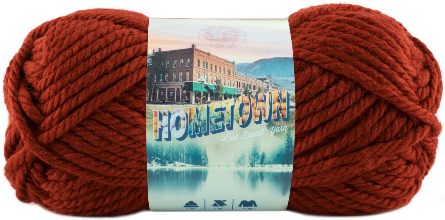 Lion Brand Hometown Yarn-Tampa Spice