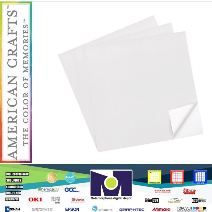Sticky Thumb Double-Sided Adhesive Sheets 12&#x22;X12&#x22; 10/Pkg-Clear 60000320 by American Crafts