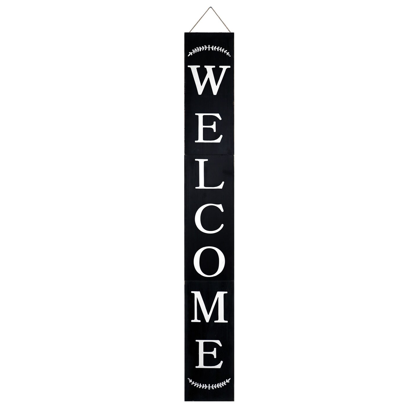 Home Decorative Modern Farmhouse Welcome Porch Sign, 72 Inch - Three Foldable