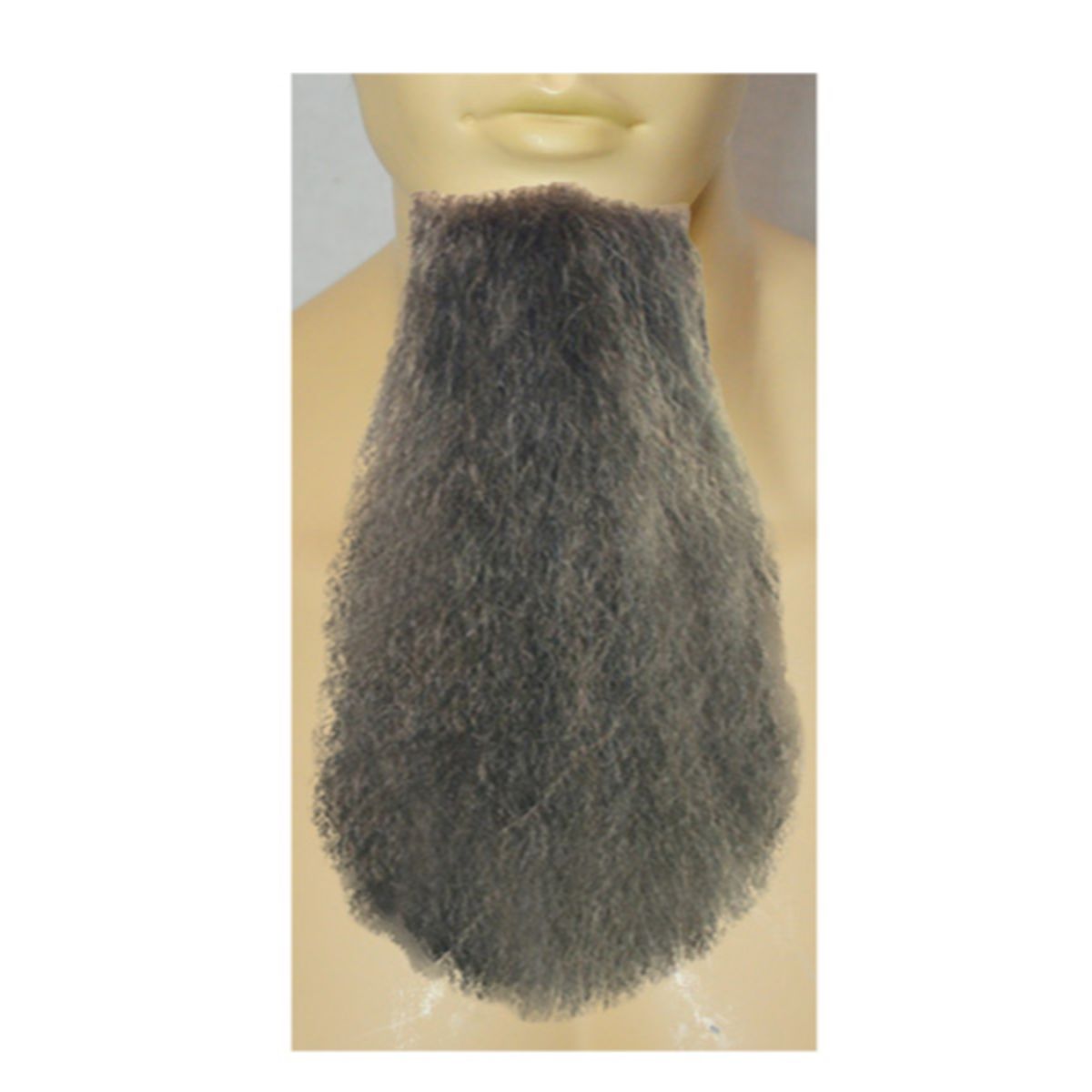The Costume Center 9&#x22; Black Pointed Goatee Adult Men Halloween Costume Accessory - One Size
