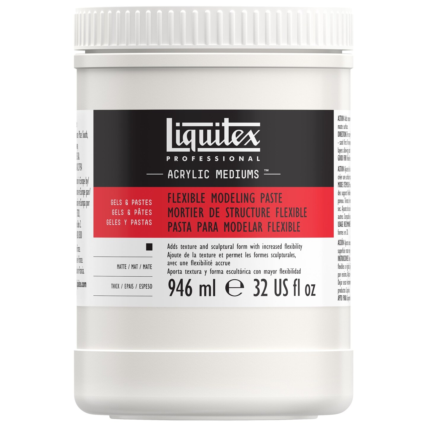 Liquitex Flexible Modeling Paste Quart Michaels