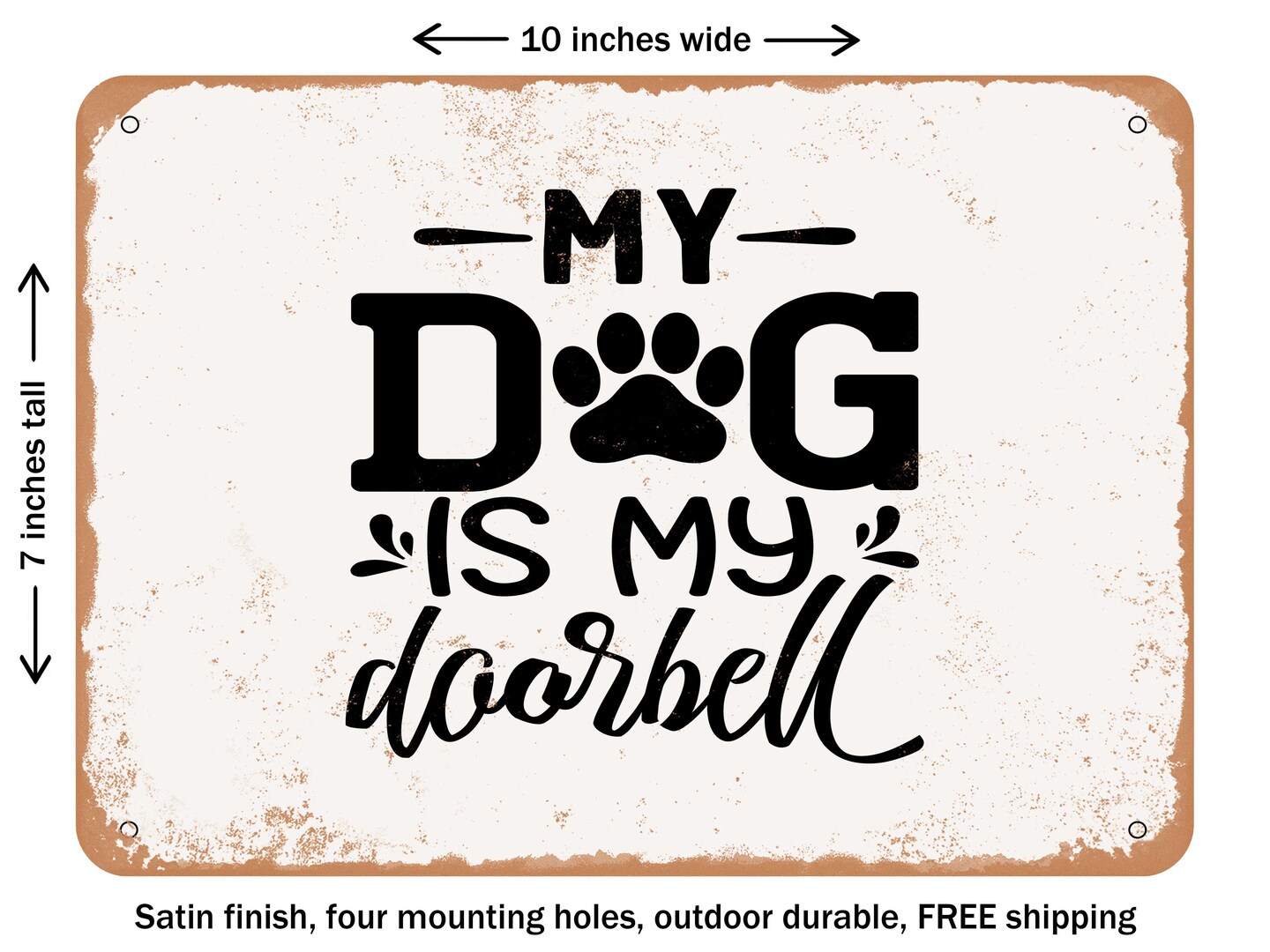 My doggy place outlet doorbell