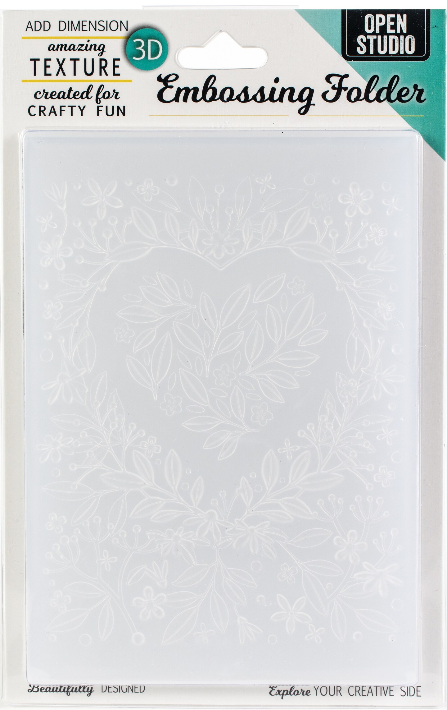 Memory Box 3D Embossing Folder 4.5"X5.75"-Heart Bouquet | Michaels