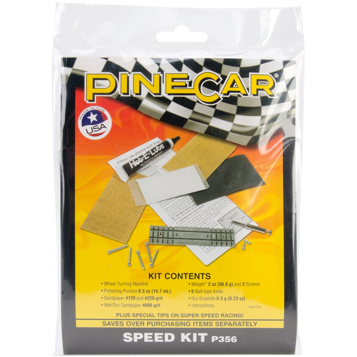 Pine Car Derby Speed Kit-