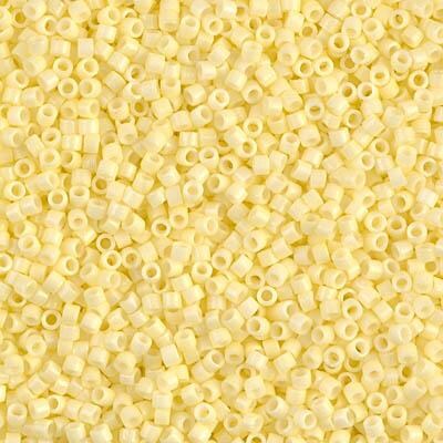 Miyuki Delica Bead 11/0 - DB2101 - Duracoat Opaque Light Lemon Ice