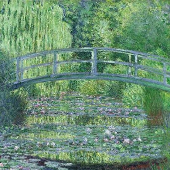 The Waterlily Pond- Green Harmony Poster Print by Claude Monet - Item # VARPDX1CM015