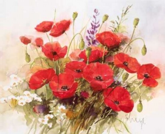 Flower composition III Poster Print by Franz Heigl - Item # VARPDXGA0102060