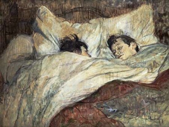 Le Lit Poster Print by Henri Toulouse-Lautrec - Item # VARPDX278186