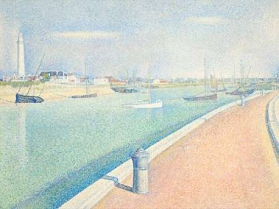 The Channel of Gravelines Poster Print by Georges Seurat - Item # VARPDX3GS1965