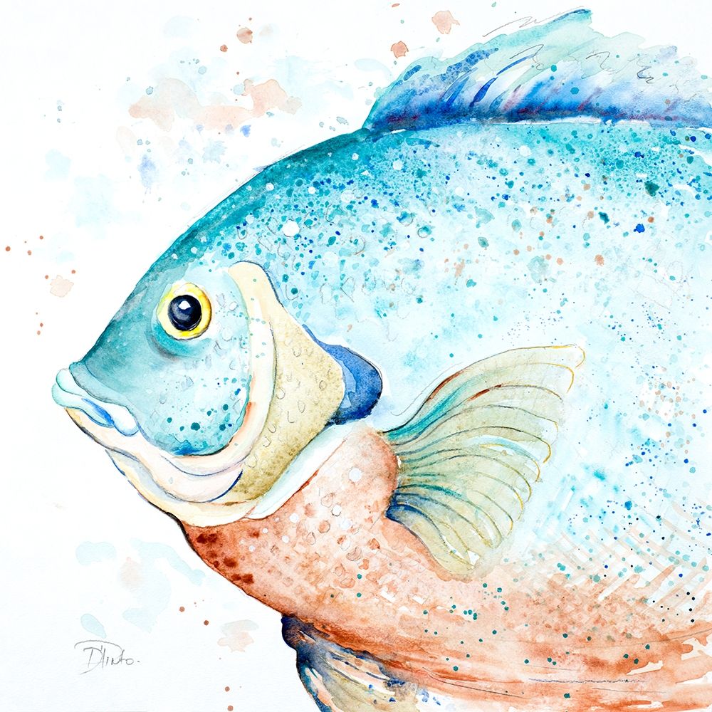 Water Fish Poster Print by Patricia Pinto - Item # VARPDX12441