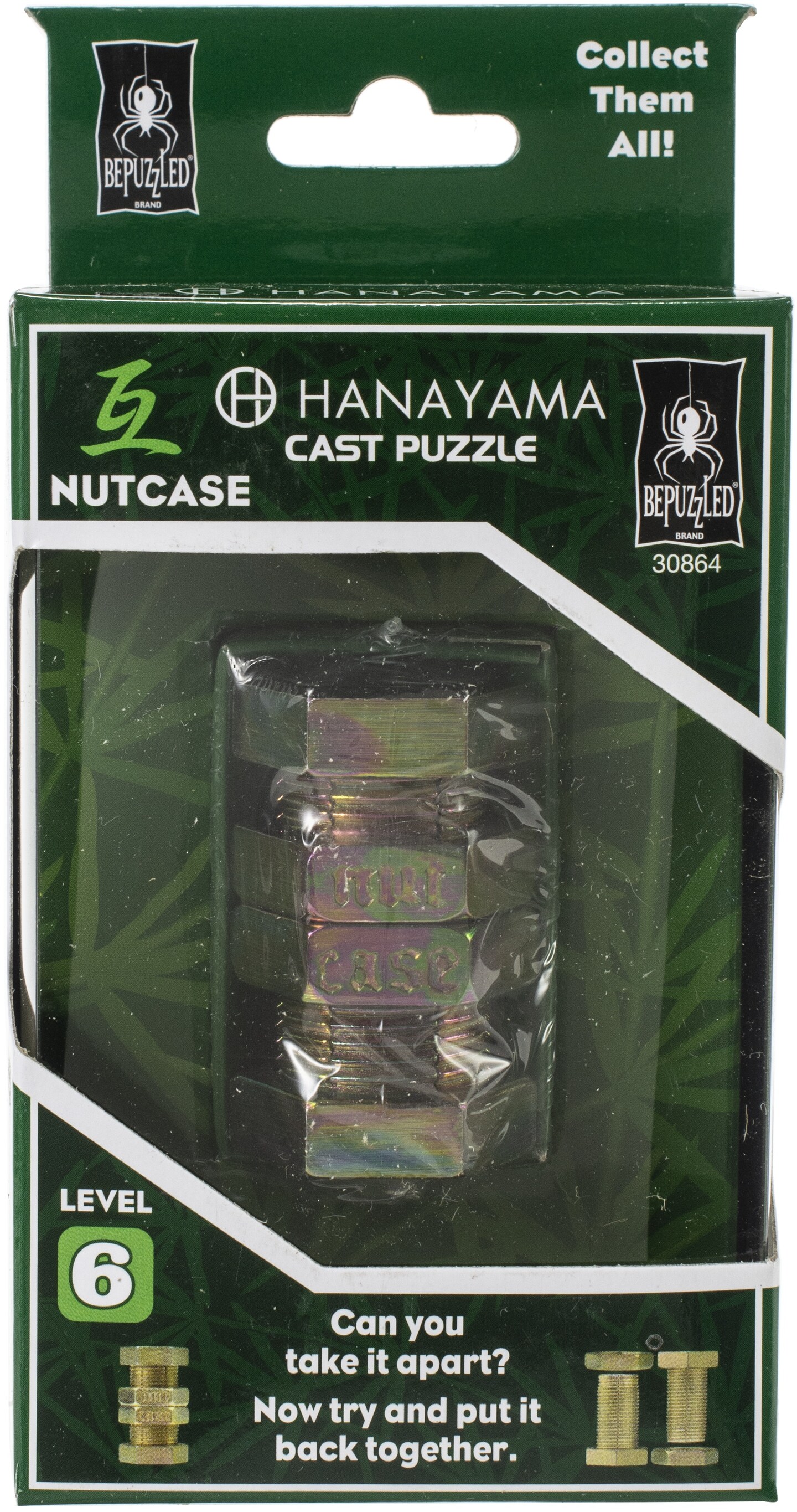 BePuzzled Hanayama Cast PuzzleNutcase Level 6 Michaels