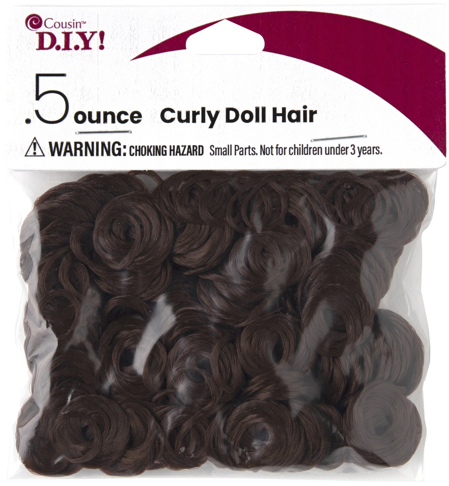 CousinDIY Curly Doll Hair .5oz