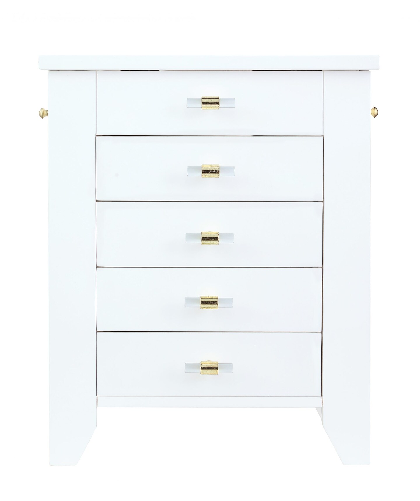 Chelsea Jewelry Storage Chest, White