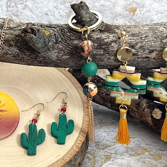 Southwest Polymer Clay Jewelry for Beginners