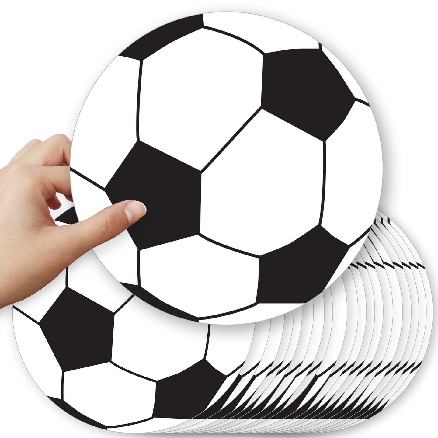 Big Dot of Happiness GOAAAL! - Soccer - Decorations DIY Baby Shower or Birthday Large Party Essentials - Set of 20