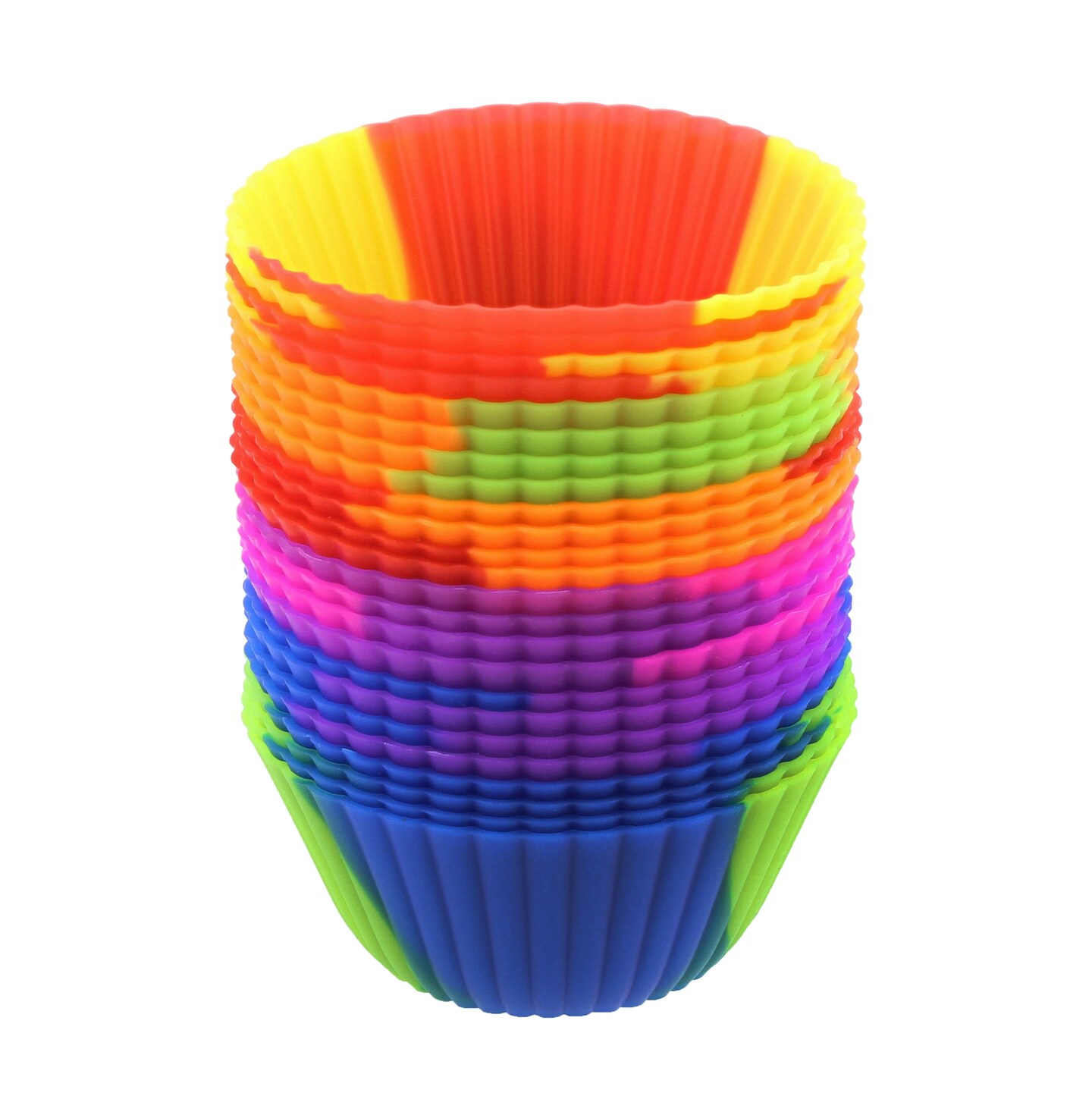 7Penn Silicone Cupcake Baking Cups Reusable Muffin Liners Small