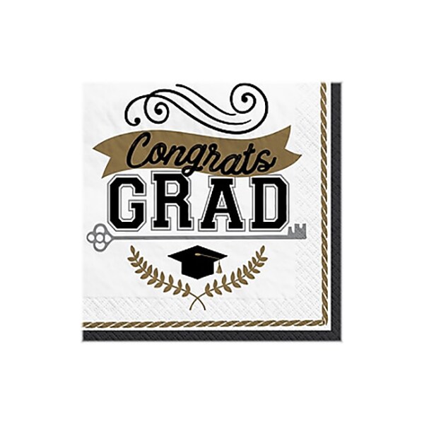 Achievement Is Key Graduation Luncheon Napkins | Michaels